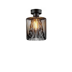 ceiling luminaire WIRO 1.8 WIRO CEILING SURF E27 IP20, black 