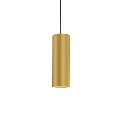 LED Pendant luminaire RAY MULTI 2.0, 6W 3000K, CRi >90, dimmable, gold
