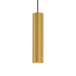 LED Pendant luminaire RAY MULTI 3.0, 6W 3000K, CRi >90, dimmable, gold