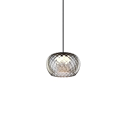 pendant luminaire WETRO 1.0 1 flame Dim-To-Warm IP20, smoky colour dimmable