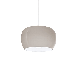 pendant luminaire WETRO 3.0 1 flame, Dim-To-Warm IP20, taupe, white dimmable