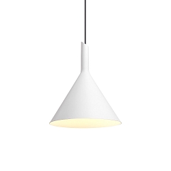 LED Design Pendant luminaire SHIEK 3.0, � 25.2cm, 11W 1800-2850K, CRi >90, dimmable, white