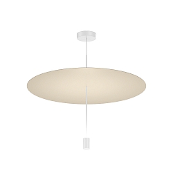 pendant luminaire SHEDDA 2.0 IP20, silk grey dimmable