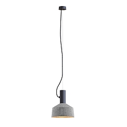 Pendant luminaire ROOMOR 1.0 PAR16, GU10, 250cm, deep black, with shade 2.0
