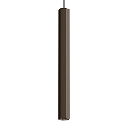 pendant luminaire HEXO SUSPENDED MINI 5.0 GU10 IP20, bronze