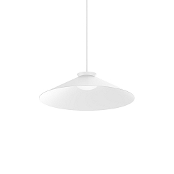 pendant luminaire CLEA 2.0 - � 50CM round, direct / indirect IP20, white matt dimmable