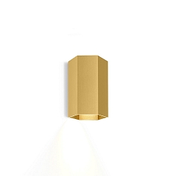 Wall luminaire HEXO MINI 1.0 PAR16, GU10 max. 12W, gold