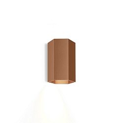 Wall luminaire HEXO MINI 1.0 PAR16, GU10 max. 12W, copper