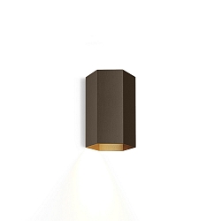 Wall luminaire HEXO MINI 1.0 PAR16, GU10 max. 12W, bronze