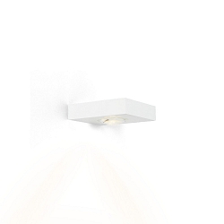 LED Wall luminaire LEENS 1.0, 1-sided, 8W 3000K, CRi >90, dimmable, white