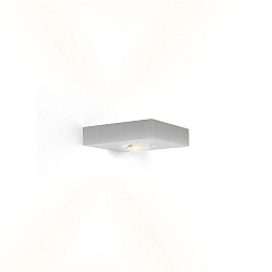 LED Wall luminaire LEENS 2.0, 2-sided, 2x 4W 3000K, CRi >90, dimmable, aluminum
