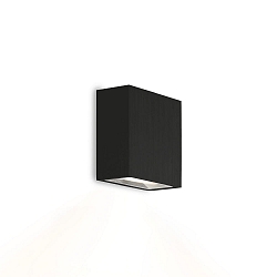 LED Outdoor Wall luminaire CENTRAL 1.0, IP65, up or down, 8W 3000K, CRi >90, dimmable, black