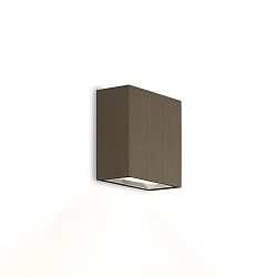 outdoor wall luminaire CENTRAL OUTDOOR WALL SURF 1.0 IP65, bronze dimmable