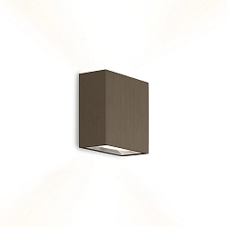 outdoor wall luminaire CENTRAL OUTDOOR WALL SURF 2.0 IP65, bronze dimmable