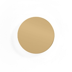 wall luminaire MILES WALL SURF 2.0 ROUND IP20, champagner dimmable