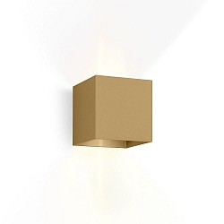 wall luminaire BOX WALL SURF 1.0 QT14 G9 IP20, champagner dimmable