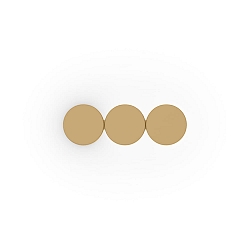 wall luminaire DOT WALL SURF 3.0 IP20, champagner dimmable