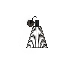 wall luminaire WIRO 1.0 CONE WALL SURF E27 IP20, black 