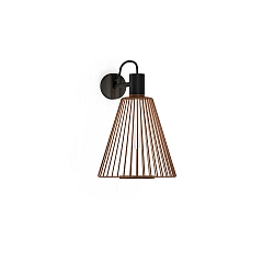 wall luminaire WIRO 1.0 CONE WALL SURF E27 IP20, rust 