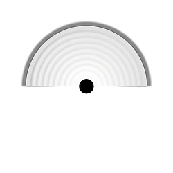 wall luminaire TAPIS SOFT WALL SURF 2.0 IP20, white dimmable