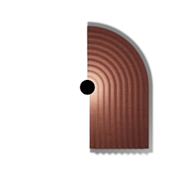 wall luminaire TAPIS SOFT WALL SURF 3.0 IP20, red dimmable