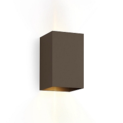 LED Wall luminaire BOX 3.0, Up&Down, 6W 1800-2850K 2x200lm, dimmable, bronze