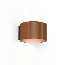 LED Wall luminaire RAY 2.0, Up&Down, 2x 3W 1800-2850K, dimmable, angle adjustable, copper