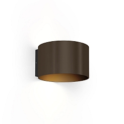 LED Wall luminaire RAY 2.0, Up&Down, 2x 3W 1800-2850K, dimmable, angle adjustable, bronze
