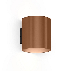 LED Wall luminaire RAY 3.0, Up&Down, 2x 3W 1800-2850K, dimmable, angle adjustable, copper