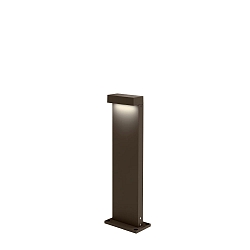 bollard lamp PALOS CARR� OUTDOOR FLOOR SURF 1.0 IP65, bronze