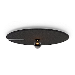wall and ceiling luminaire MIRRO SOFT CEILING / WALL SURF 3.0 E27 IP20, anthracite 