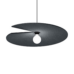 pendant luminaire SPIRRA SOFT 1.0 E27 IP20, anthracite