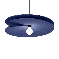 pendant luminaire SPIRRA SOFT 2.0 E27 IP20, indigo blue