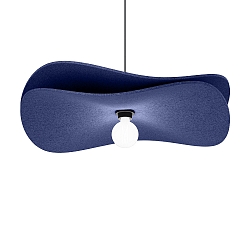 pendant luminaire WAVE SOFT 2.0 E27 IP20, indigo blue