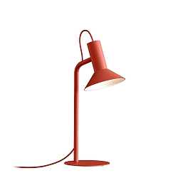 Table lamp ROOMOR 1.0 PAR16, GU10, coral red, with cord switch, with shade 1.0