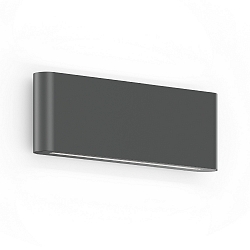 outdoor wall luminaire KIOSK 2.0 IP65, anthracite dimmable
