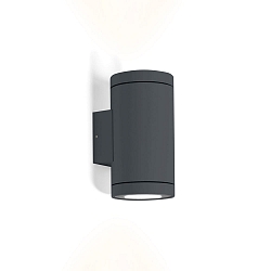 outdoor wall luminaire TUBE OUTDOOR WALL SURF 2.0 PAR16 GU10 IP65, anthracite 