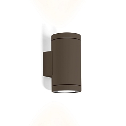 outdoor wall luminaire TUBE OUTDOOR WALL SURF 2.0 PAR16 GU10 IP65, bronze 