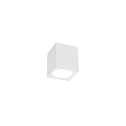 Outdoor LED Ceiling luminaire TRAM CARR� 1.0, IP65, square, 6W 3000K 36�, CRi >90, dimmable, black