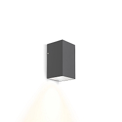 outdoor wall luminaire TRAIN OUTDOOR WALL SURF 1.0 IP65, anthracite dimmable