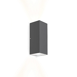 outdoor wall luminaire TRAIN OUTDOOR WALL SURF 2.0 IP65, anthracite dimmable