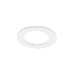 Outdoor LED Recessed spot INTRA 1.0 opal, IP65, 7W 3000K, CRi >90, dimmable, white
