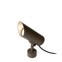 outdoor spot STIPO OUTDOOR FLOOR PROJ 1.0 IP65, bronze dimmable