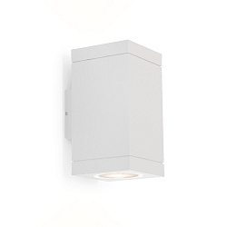 Outdoor Wall luminaire TUBE CARR� 2.0 PAR16, IP65, 2-sided, 2x GU10 max. 5W, white