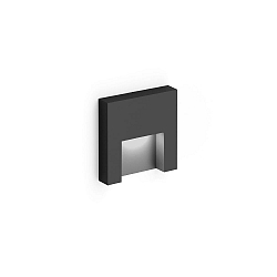 outdoor recessed luminaire RETO OUTDOOR WALL REC 0.8 IP65, anthracite 