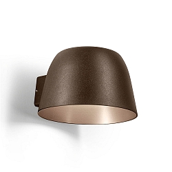 outdoor wall luminaire SWAM OUTDOOR WALL SURF 1.0 IP65, bronze dimmable