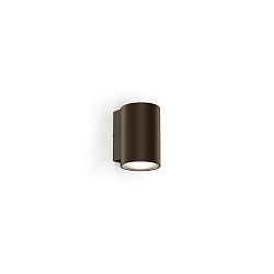 outdoor wall luminaire TRAM WALL 1.0 1-fold, cylindrical, dimmable IP65, bronze, mat dimmable
