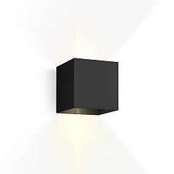 LED Outdoor Wall luminaire BOX 2.0, IP65, Up&Down, 6W 2700K 2x200lm, dimmable, black