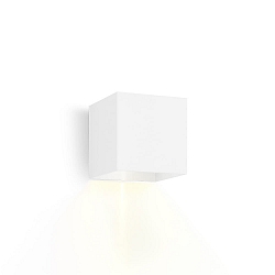 LED Outdoor Wall luminaire BOX 1.0, IP65, up or down, 6W 3000K 400lm, dimmable, white