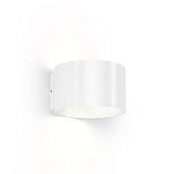 Outdoor LED Wall luminaire RAY 2.0, Up&Down, IP65, 2x 3W 3000K, dimmable, angle adjustable, white